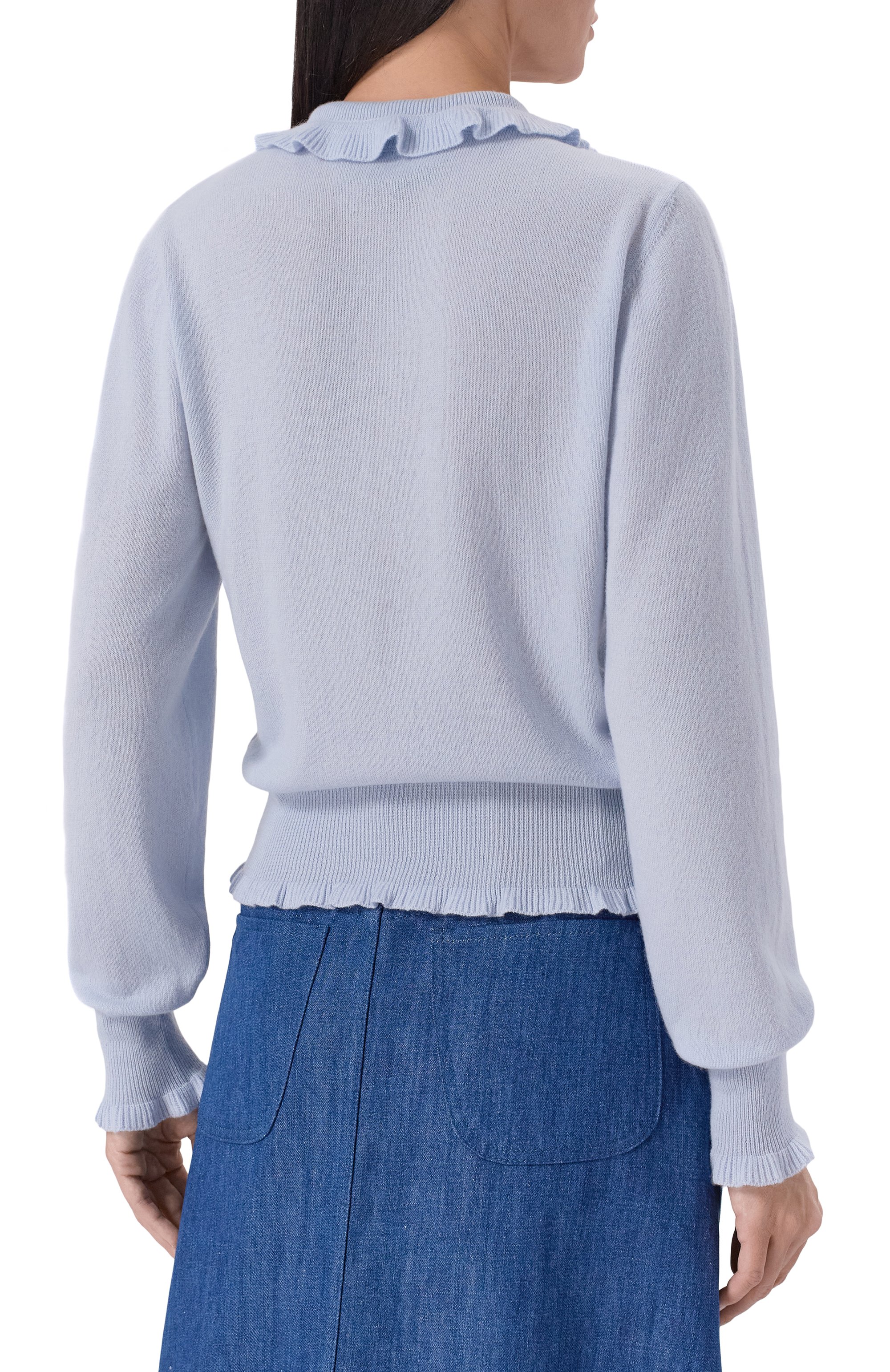 Кашемировое поло VALENTINO, арт. 7B3KC65K/9ER, фото 4