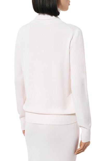 Кашемировая водолазка KITON молочного цвета по цене 107000 руб., арт. D5870320153, фото 4 Кашемировая водолазка KITON, арт. D5870320153, фото 4