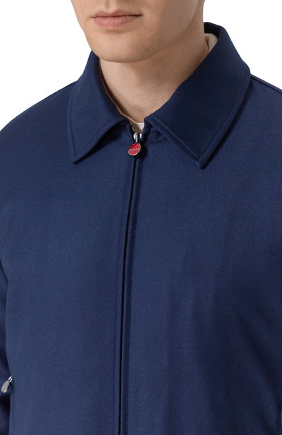 Бомбер из шерсти и кашемира KITON, арт. UW2233V0426H02, фото 5