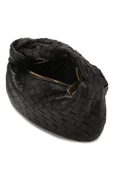 Сумка jodie mini BOTTEGA VENETA черного цвета по цене 328000 руб., арт. 609409/VCPP5, фото 4 Сумка jodie mini BOTTEGA VENETA, арт. 609409/VCPP5, фото 4
