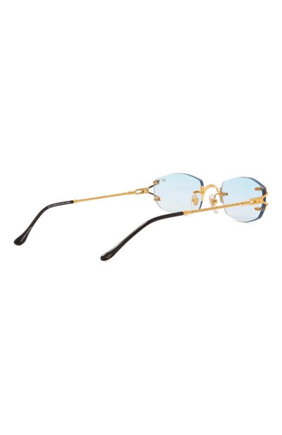 Солнцезащитные очки VINTAGE FRAMES, арт. ASPEN 24KT G0LD/BLUE GRADIENT, фото 4