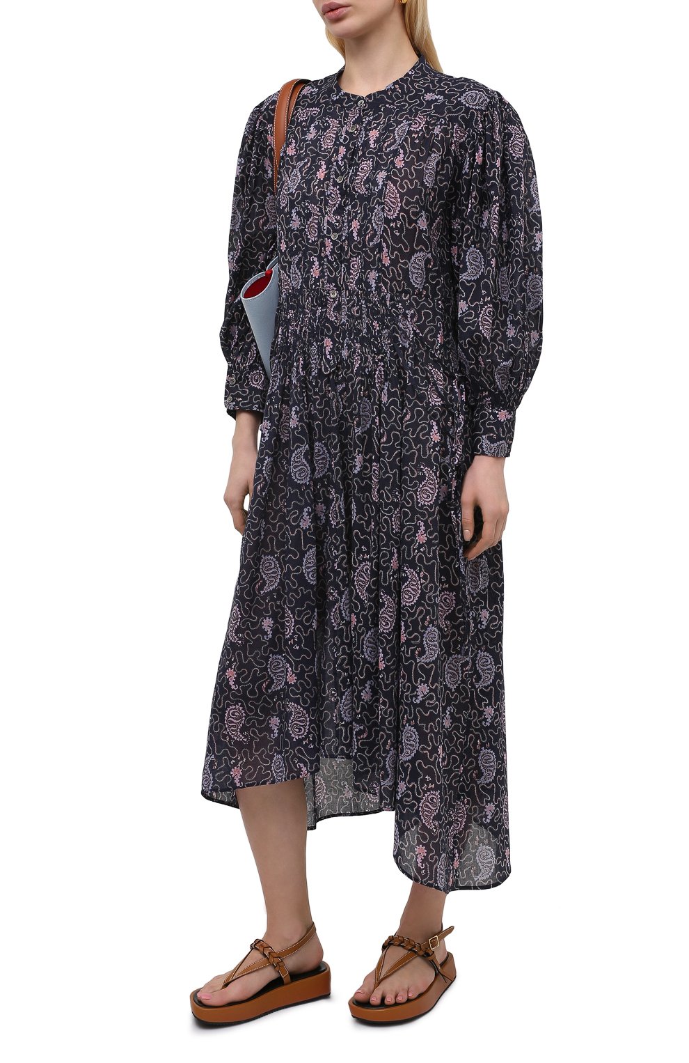 Хлопковое платье ISABEL MARANT ETOILE, арт. R01876-21P031E/ARIANA, фото 2