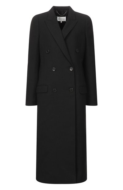 Женское шерстяное пальто MAISON MARGIELA, арт. S51AA0367/M35994