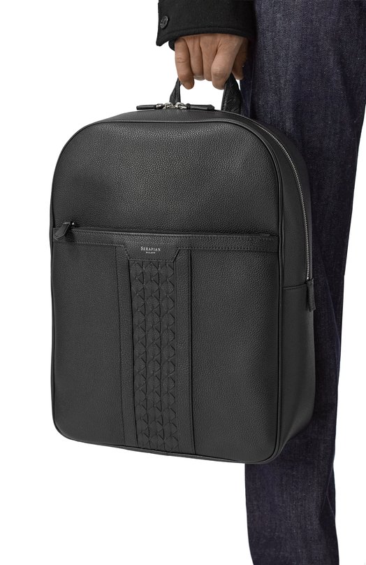 Рюкзак Serapian Milano SRCM0MLL738431A Чёрный  SRCM0MLL738431A Фото 2