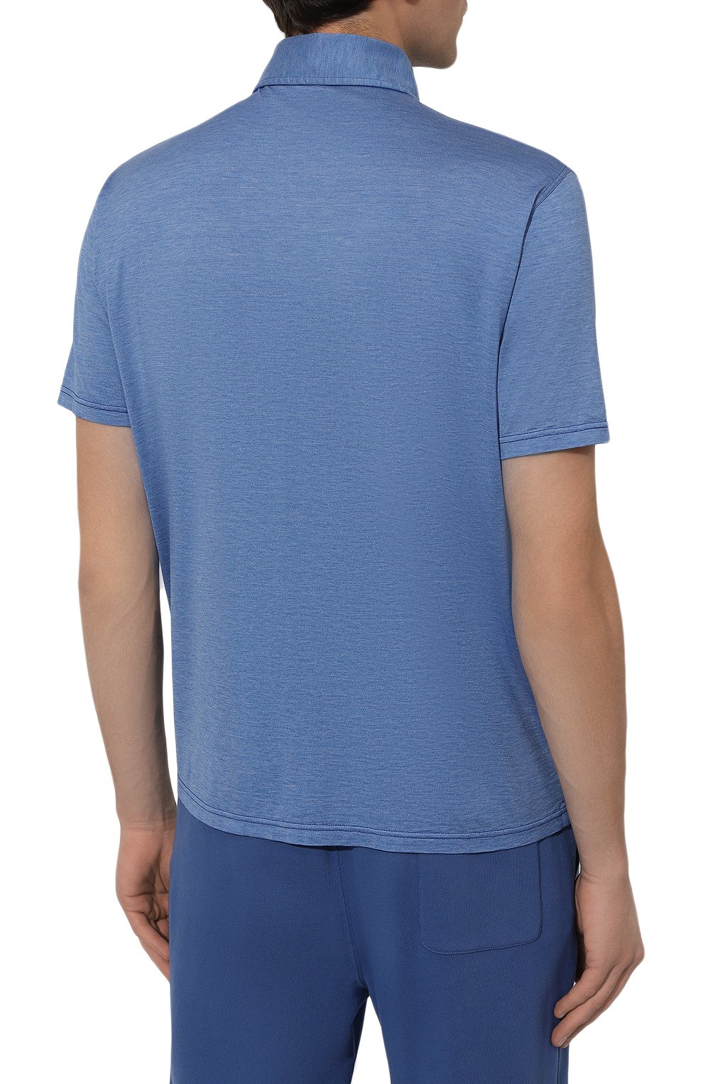 Поло из шелка и хлопка KITON, арт. UMK0356, фото 4