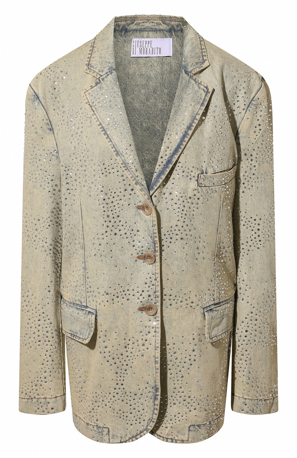 Джинсовый жакет GIUSEPPE DI MORABITO, арт. 03FWDNJ072C 03372, фото 1