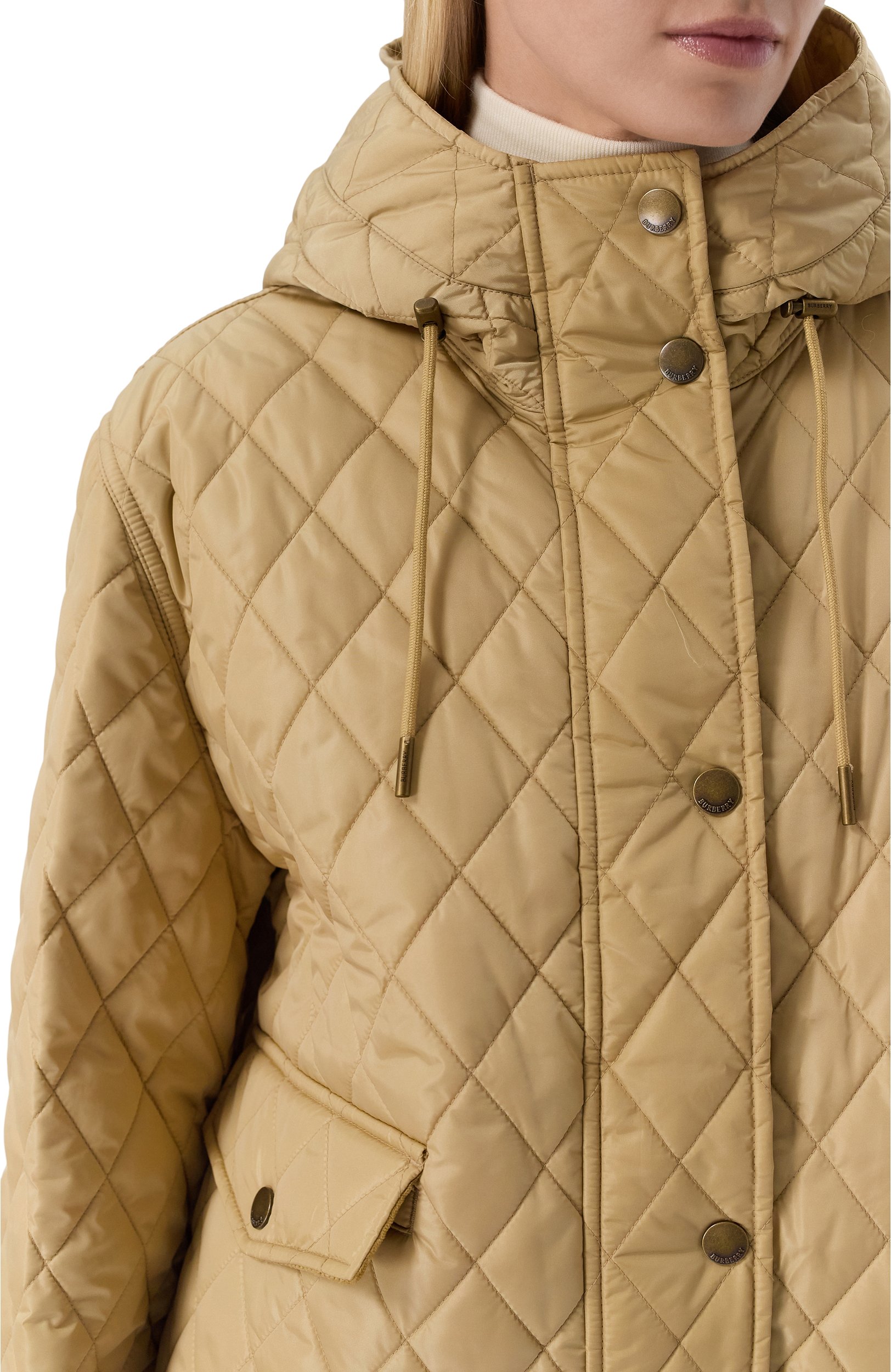 Куртка BURBERRY бежевого цвета по цене 192500 руб., арт. 8113116, фото 5 Куртка BURBERRY, арт. 8113116, фото 5