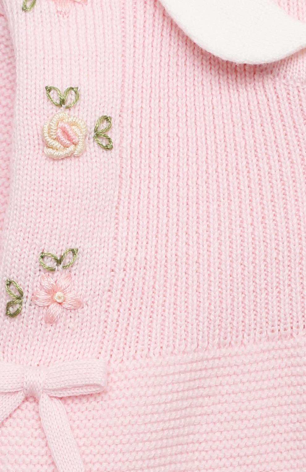 Шерстяной комбинезон BABY T розового цвета по цене 14400 руб., арт. 21AI111TZ/18M-3A, фото 3 Шерстяной комбинезон BABY T, арт. 21AI111TZ/18M-3A, фото 3