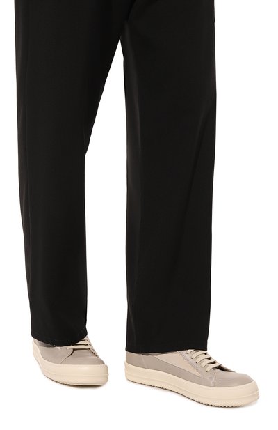 Кожаные кеды lido vintage RICK OWENS бежевого цвета по цене 79150 руб., арт. RU01D3897/LC0LVS, фото 3 Кожаные кеды lido vintage RICK OWENS, арт. RU01D3897/LC0LVS, фото 3