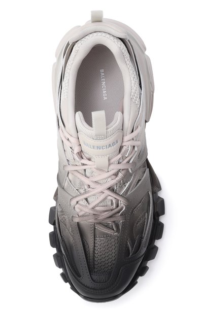 Комбинированные кроссовки track BALENCIAGA серого цвета по цене 125500 руб., арт. 542023/WTRGD, фото 5 Комбинированные кроссовки track BALENCIAGA, арт. 542023/WTRGD, фото 5