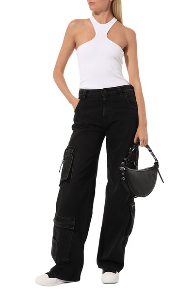 Кожаные кеды deck plimsoll ALEXANDER MCQUEEN, арт. 697121/WIAB6, фото 2