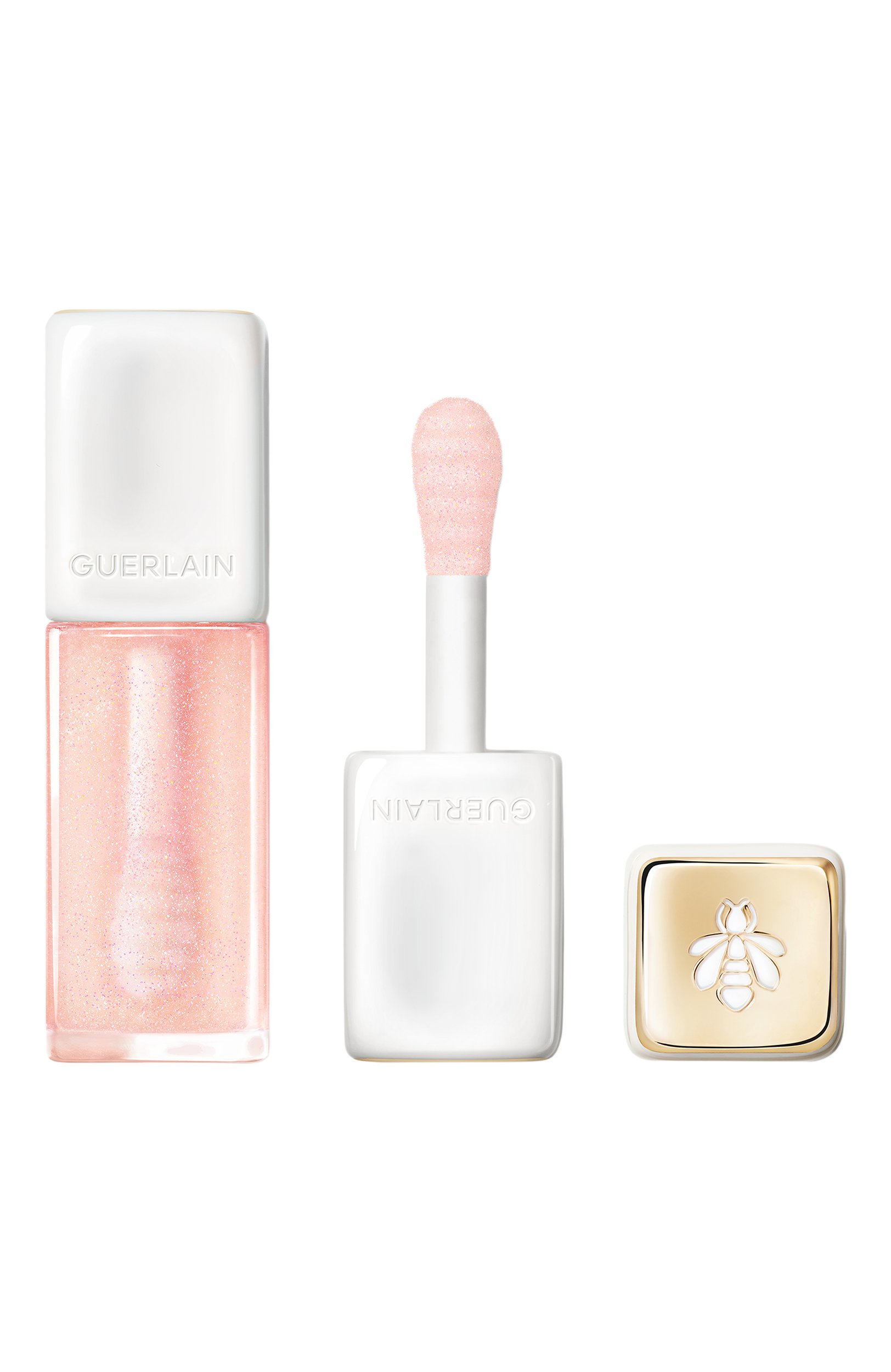 Масло-плампер для губ kisskiss bee glow plump, оттенок 100 тёплое сияние (9,5ml) GUERLAIN, арт. G062399, фото 1