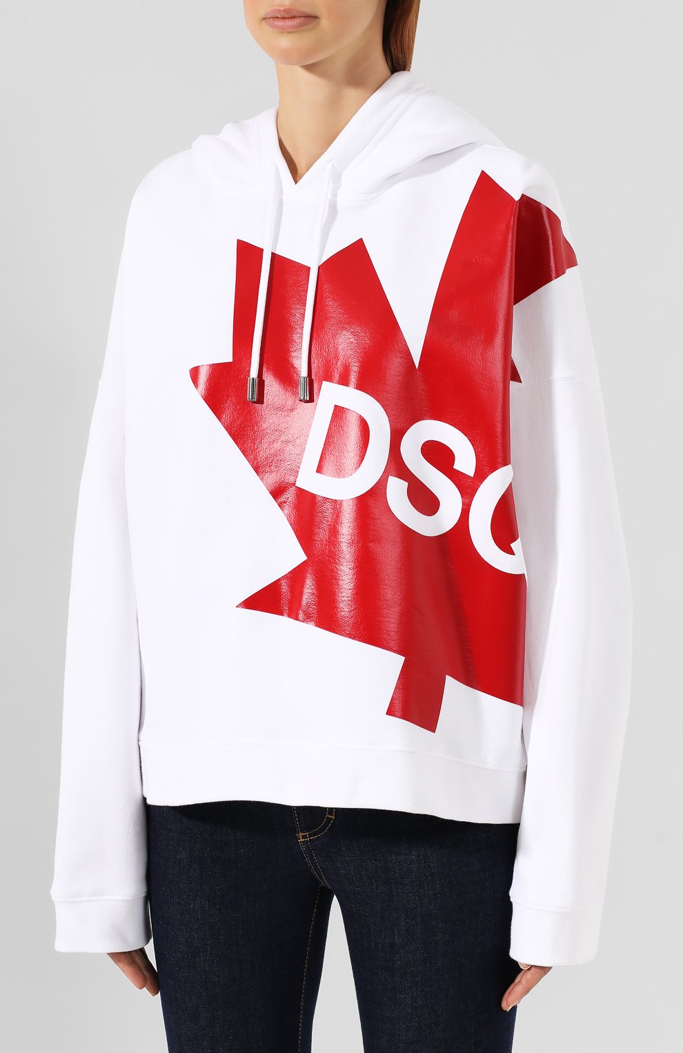 Хлопковое худи DSQUARED2, арт. S75GU0213/S25030, фото 3