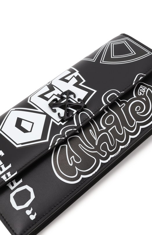 Сумка Jitney 1.0 Off-White 0WNN172S25LEA0021001 Чёрный  0WNN172S25LEA0021001 Фото 3