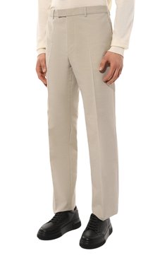 Брюки из хлопка и шерсти GUCCI, арт. 630141 ZAC3K, фото 1