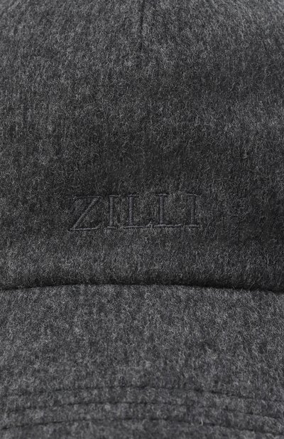 Бейсболка из шерсти и шелка ZILLI, арт. CAP002M0240VZL000, фото 3