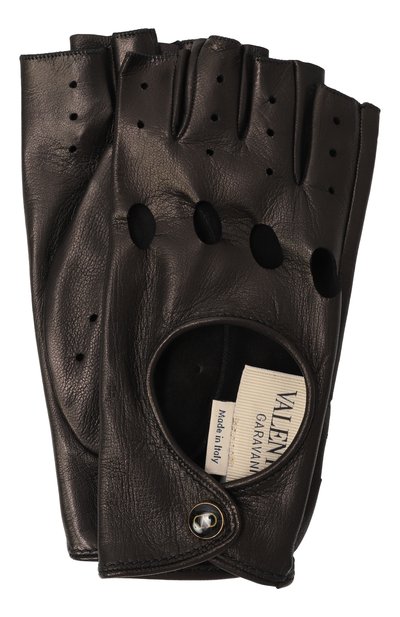 Кожаные митенки VALENTINO, арт. 7W2GAA00/LDU, фото 1