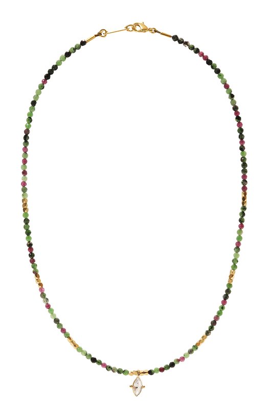 Колье Hanka_in GIGI-CH-Z0I-CZ-1M Зелёный GIGI-CH-Z0I-CZ-1M