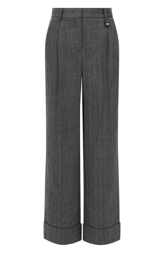 Брюки из шерсти и шелка Lorena Antoniazzi PA30B/5044 Серый PA30B/5044
