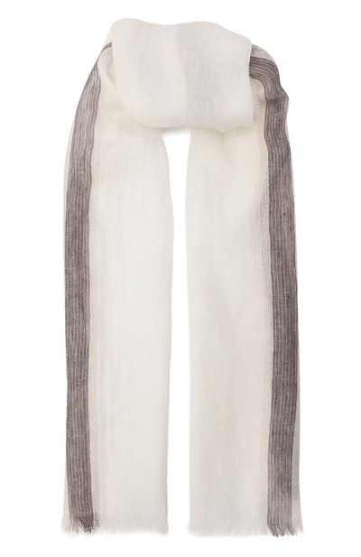 Женский льняной шарф LORENA ANTONIAZZI, арт. R25275SP08A/9999