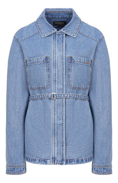 Женская джинсовая рубашка KITON, арт. DJ61402K0926H