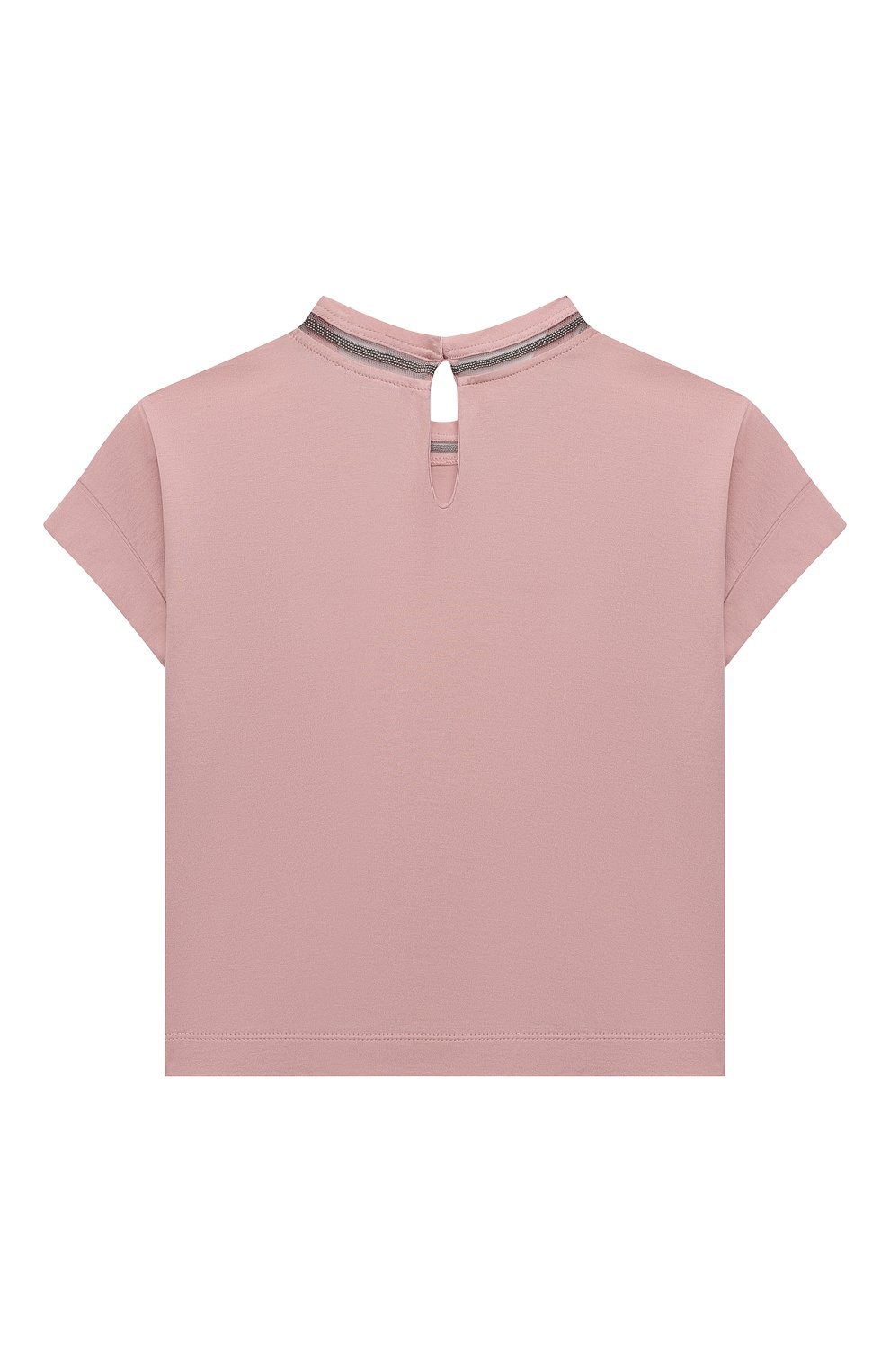 Хлопковая футболка BRUNELLO CUCINELLI, арт. B0A45T030A, фото 2