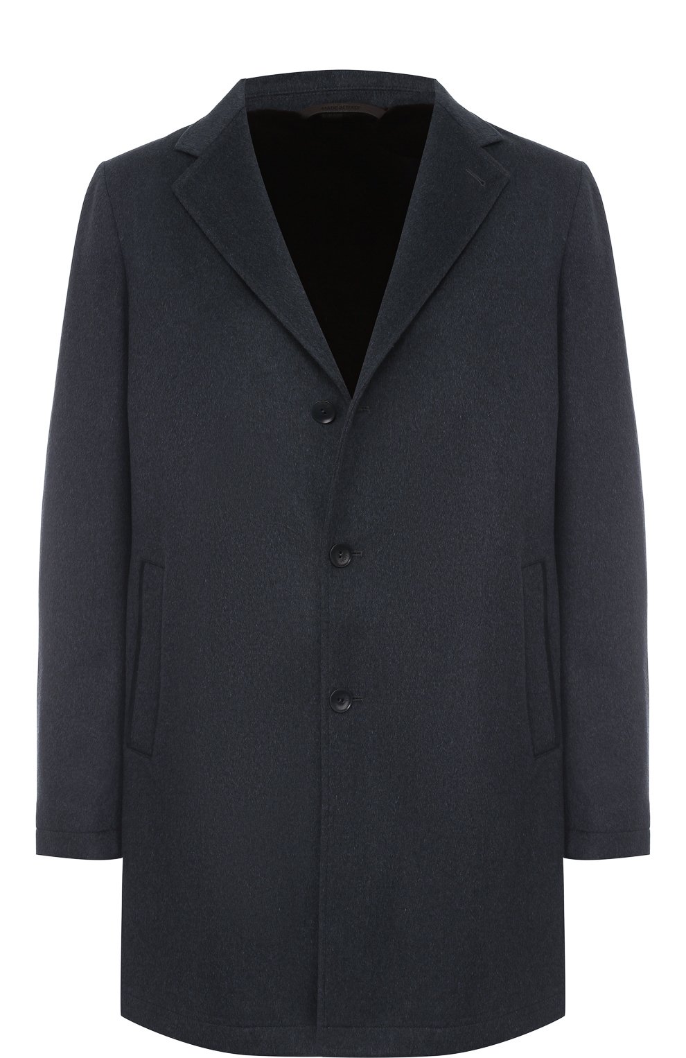 Однобортное пальто из шерсти викуньи с меховой подкладкой LORO PIANA, арт. FAG4531, фото 1