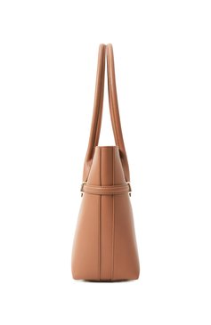 Женская сумка-тоут furla goccia FURLA бежевого цвета, арт. WB01497/BX3104 | Фото 4 (Материал: Текстиль, Натуральная кожа; Драгоценные камни: Проставлено; Размер: large; Материал сплава: Проставлено)