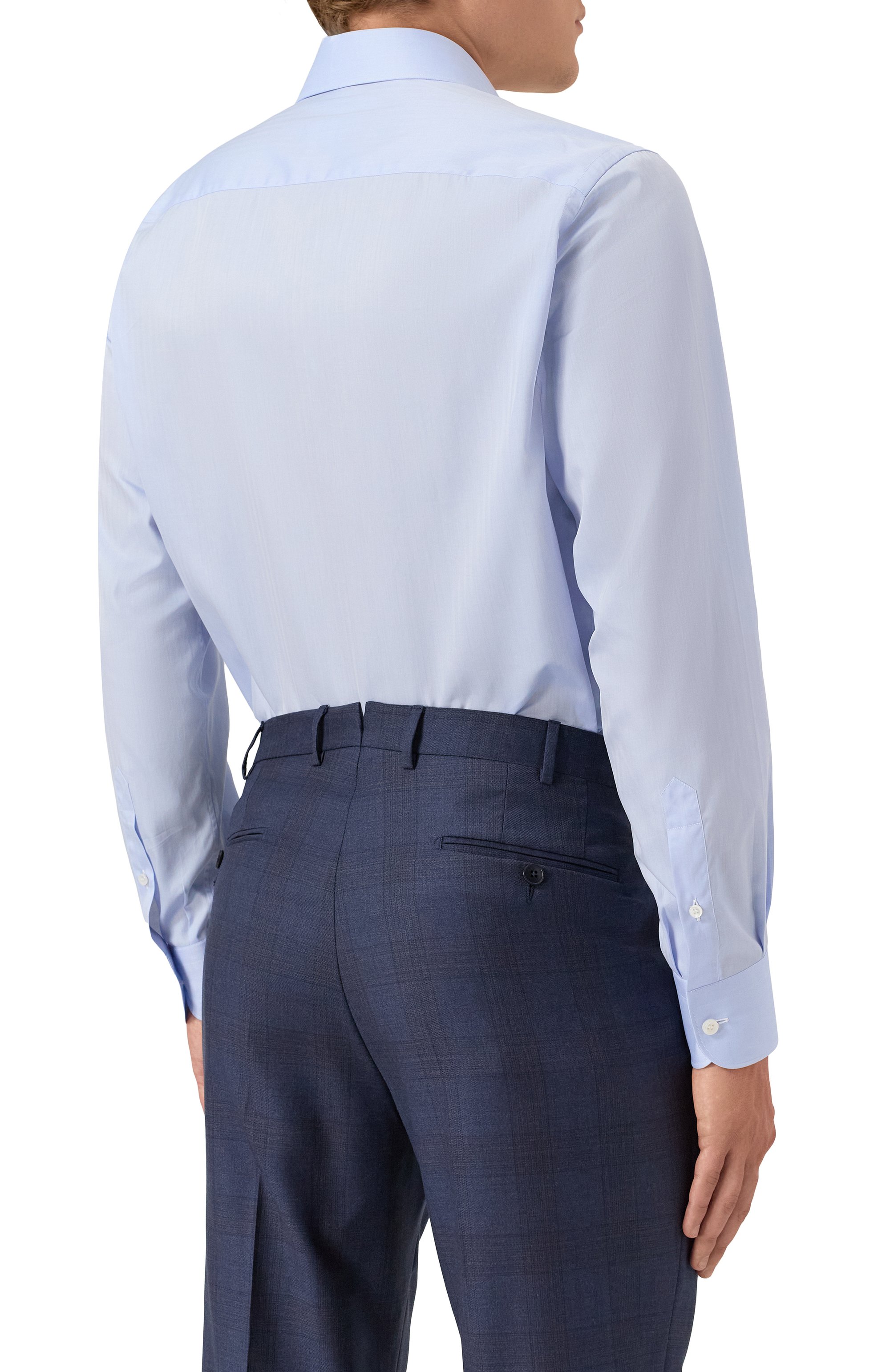 Хлопковая сорочка BRIONI, арт. RCB10M/P106I, фото 4