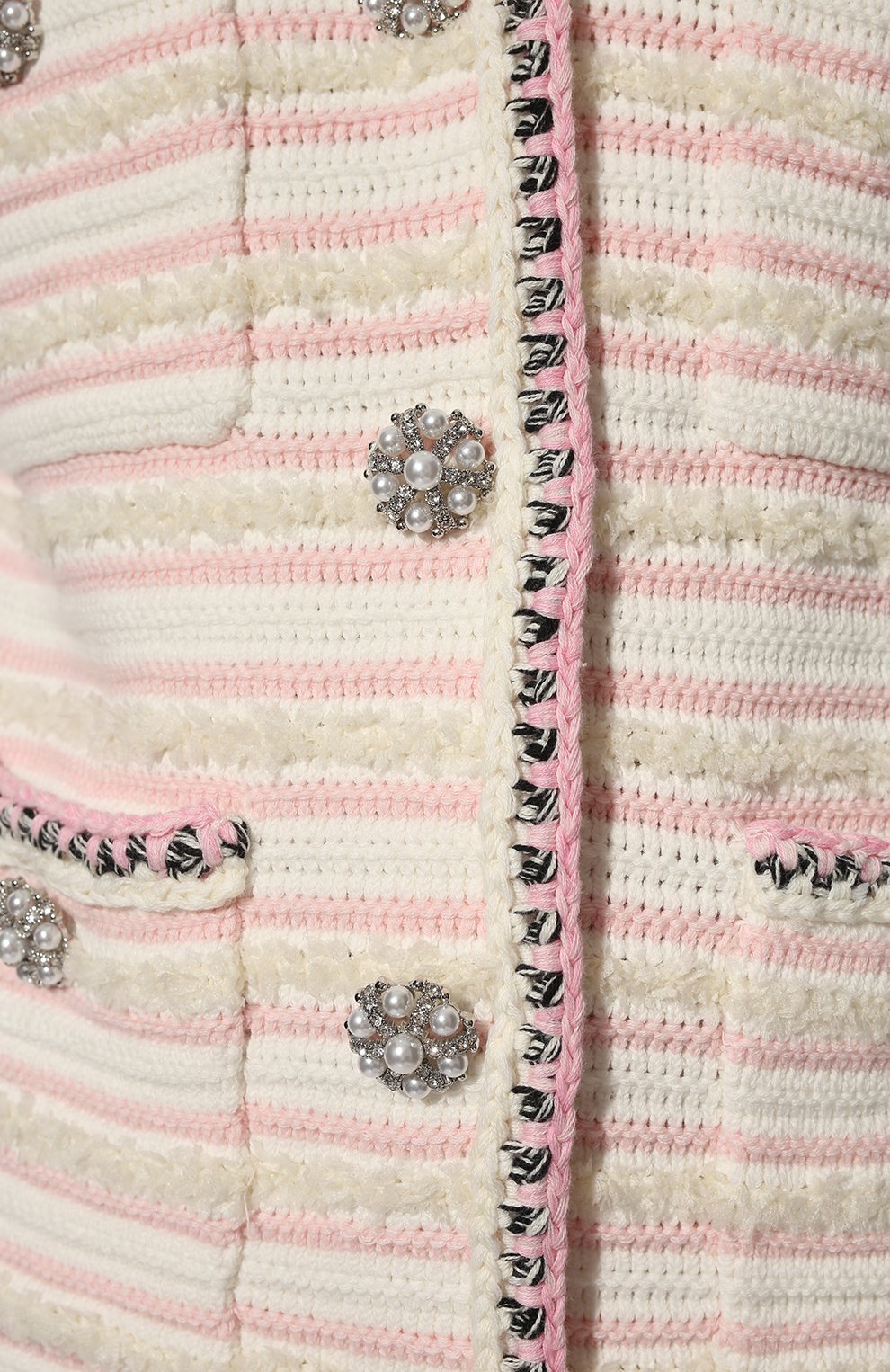 Хлопковый кардиган SELF-PORTRAIT, арт. SS22-142, фото 5