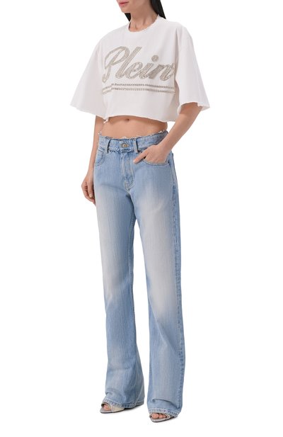 Хлопковая футболка PHILIPP PLEIN, арт. SAFC WTK3873 PTE004N, фото 2