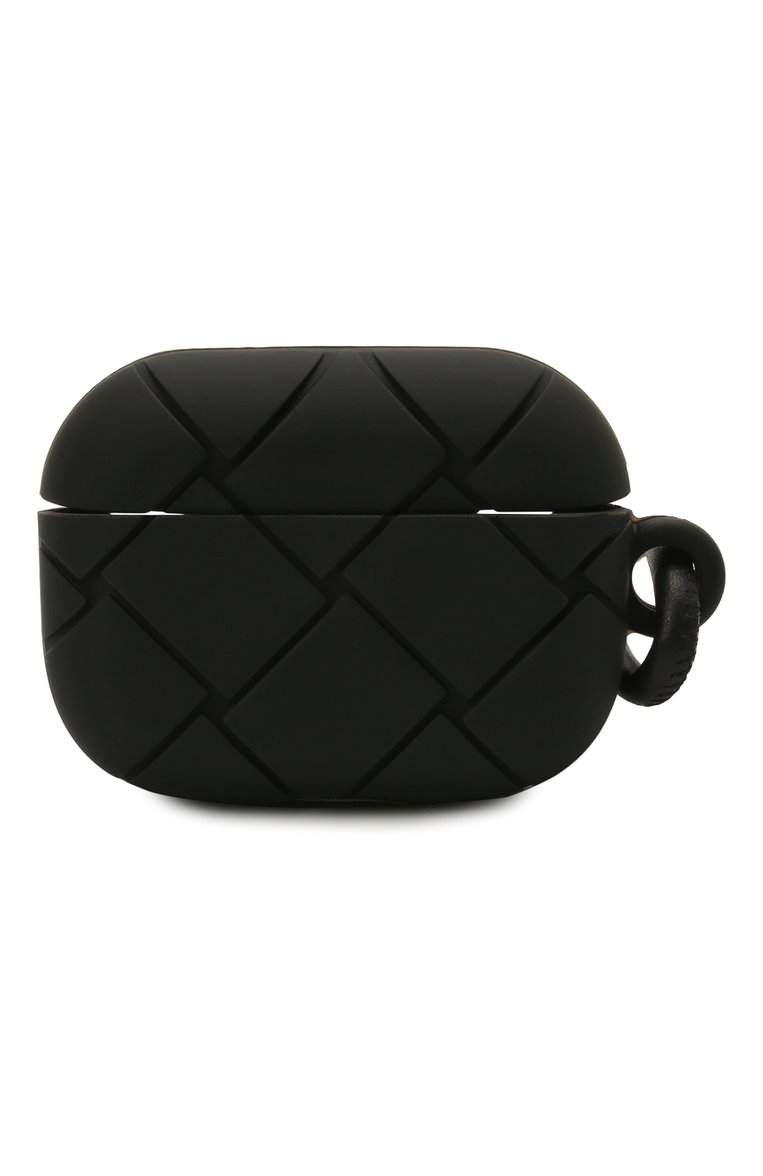 Чехол для airpods pro BOTTEGA VENETA черного цвета, арт. 650530/V0EY1 | Фото 1 (Региональные ограничения белый список (Axapta Mercury): RU, Не проставлено; Материал: Пластик; Нос: Не проставлено)