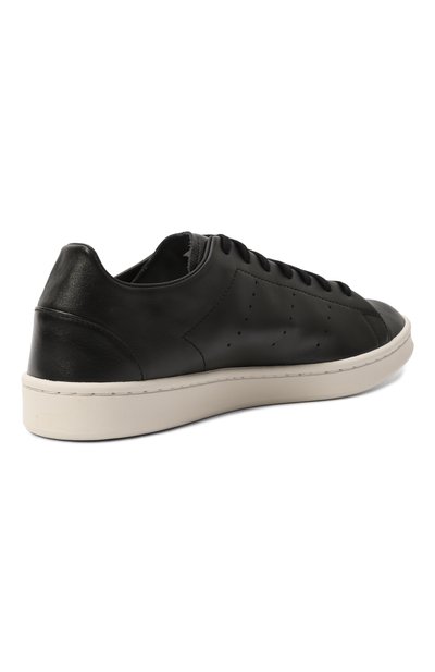Кожаные кеды stan smith Y-3 черного цвета по цене 32900 руб., арт. JQ4977, фото 5 Кожаные кеды stan smith Y-3, арт. JQ4977, фото 5