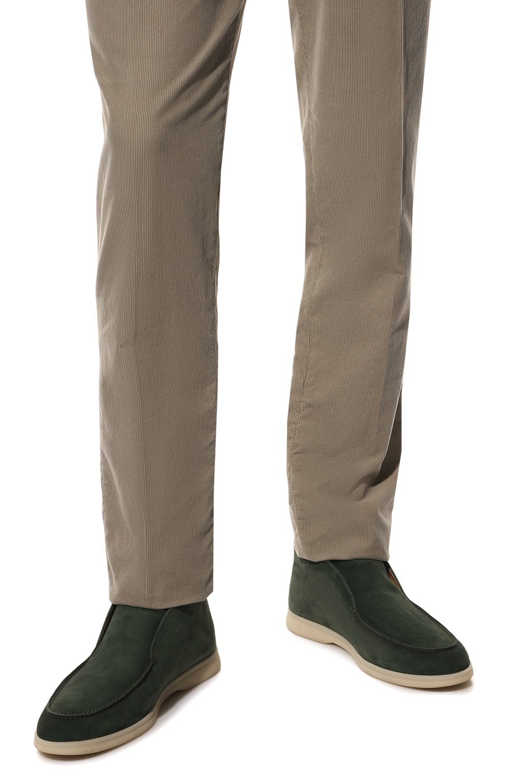 Замшевые ботинки open walk LORO PIANA, арт. FAB4368, фото 3