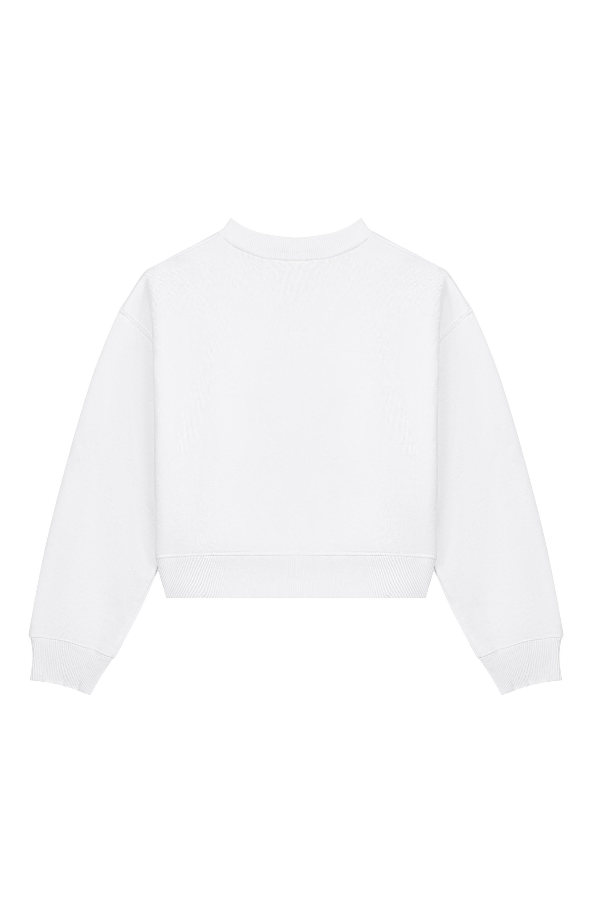 Хлопковый свитшот OFF-WHITE белого цвета по цене 25050 руб., арт. 0GBA013S26FLE001, фото 2 Хлопковый свитшот OFF-WHITE, арт. 0GBA013S26FLE001, фото 2