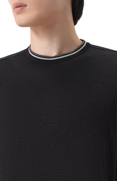 Льняная футболка STEFANO RICCI, арт. K919070G10/T26104, фото 5