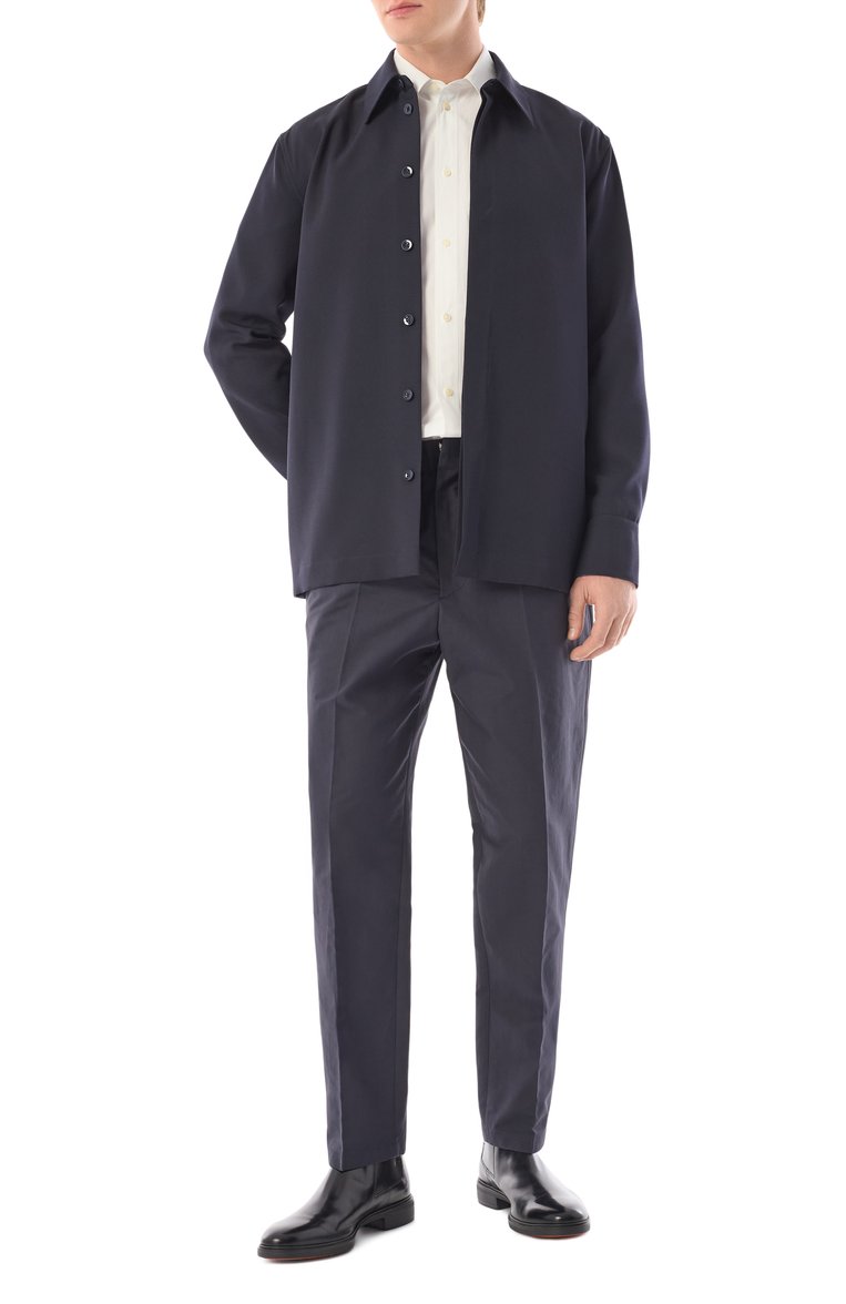 Шерстяная рубашка JIL SANDER, арт. J22DL0298/J40002, фото 1