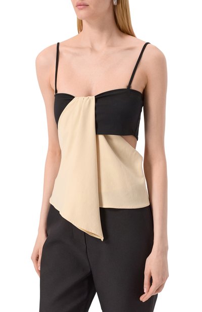 Топ NANUSHKA бежевого цвета по цене 55950 руб., арт. NW25RSTP04411, фото 3 Топ NANUSHKA, арт. NW25RSTP04411, фото 3