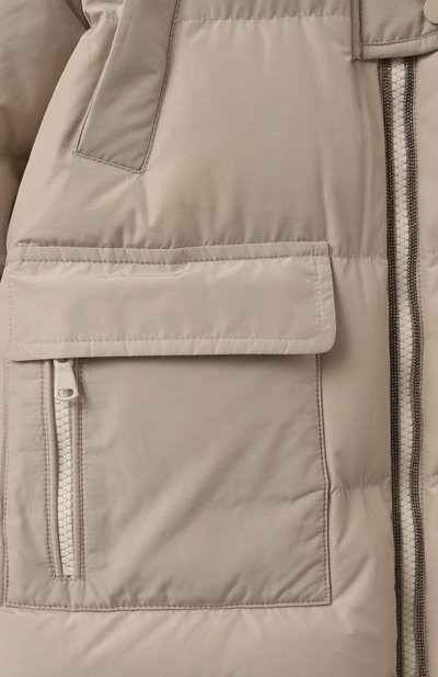 Пуховое пальто BRUNELLO CUCINELLI, арт. BB574J438A, фото 3