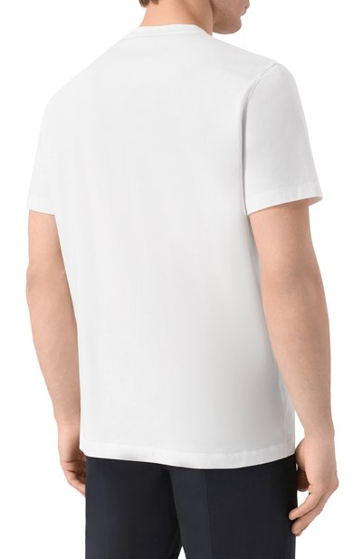 Хлопковая футболка CORNELIANI, арт. 27G587/2725035, фото 4