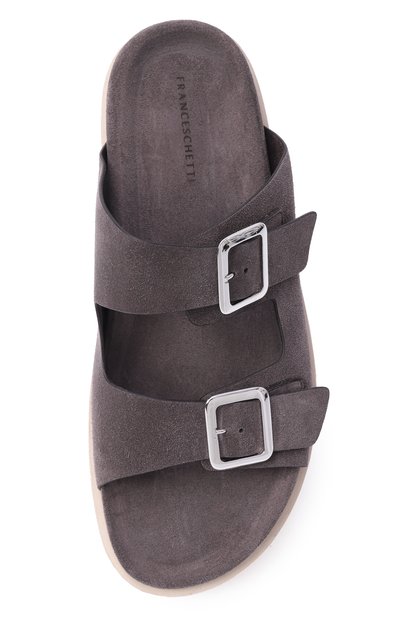 Замшевые шлепанцы FRANCESCHETTI, арт. 5027002/CAM0SCI0, фото 5