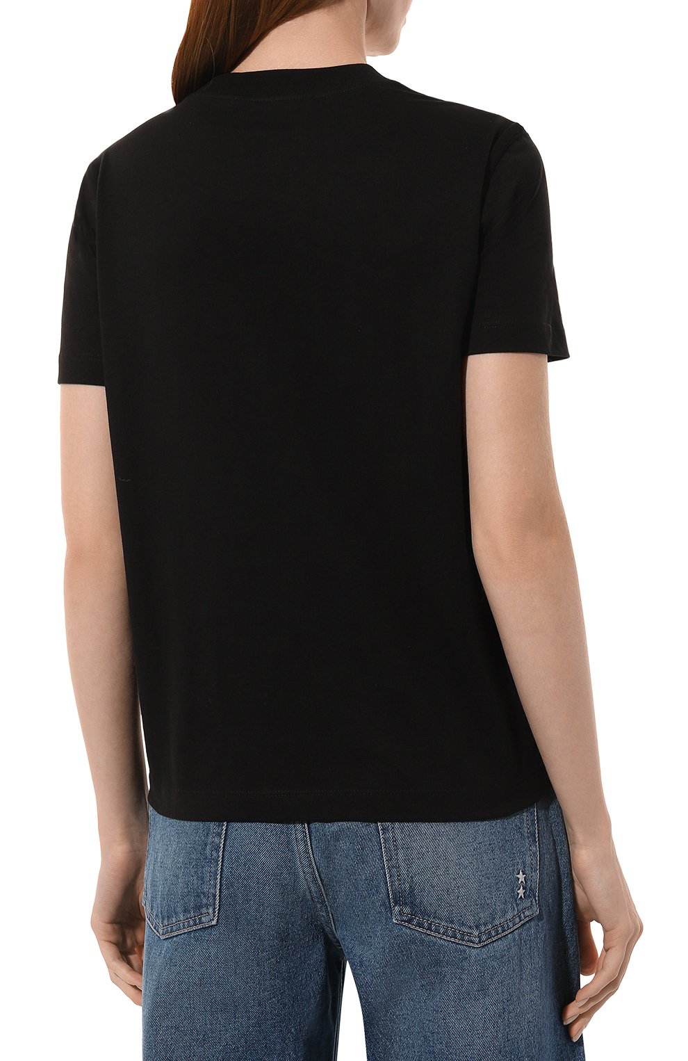 Хлопковая футболка VERSACE JEANS COUTURE, арт. 77HAHC02/CJ01C, фото 4