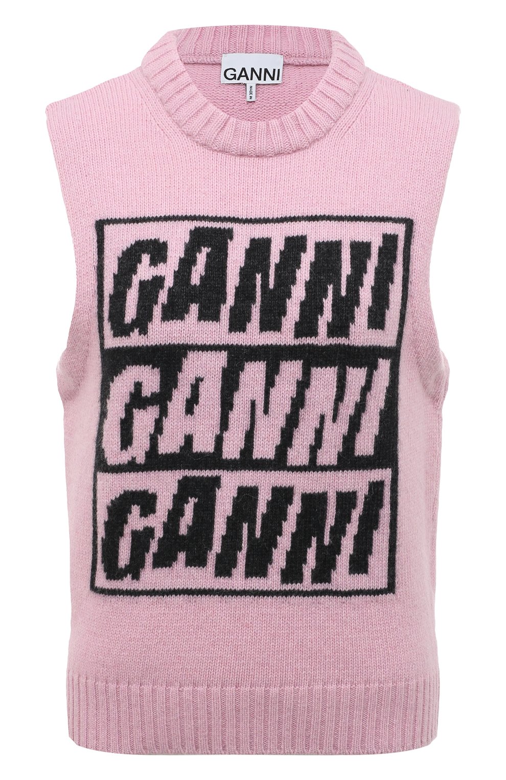 Шерстяной жилет GANNI, арт. K1762, фото 1