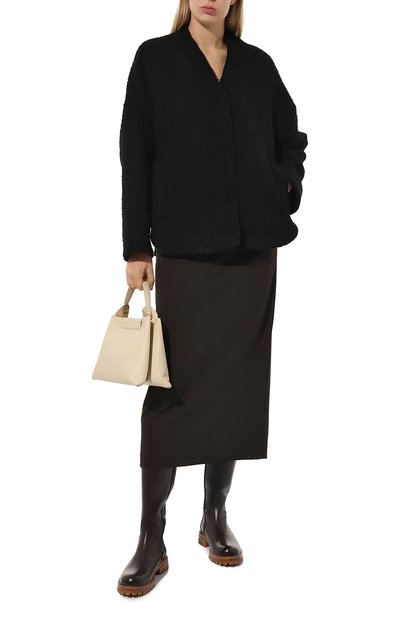 Кожаные сапоги KITON темно-коричневого цвета по цене 103000 руб., арт. D56809NX0602, фото 2 Кожаные сапоги KITON, арт. D56809NX0602, фото 2