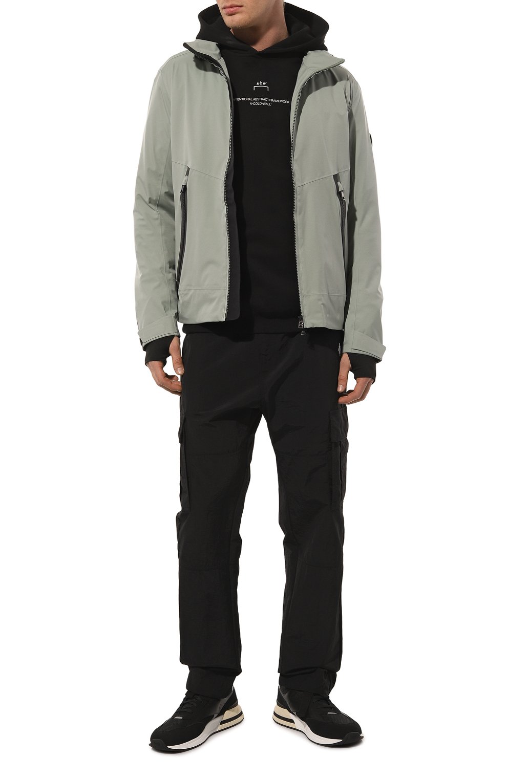 Комбинированные кроссовки  BOSS, арт. 50493214, фото 2