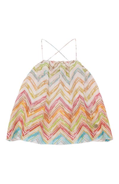 Топ из хлопка и шелка MISSONI, арт. MW5B02/K0235/12-16