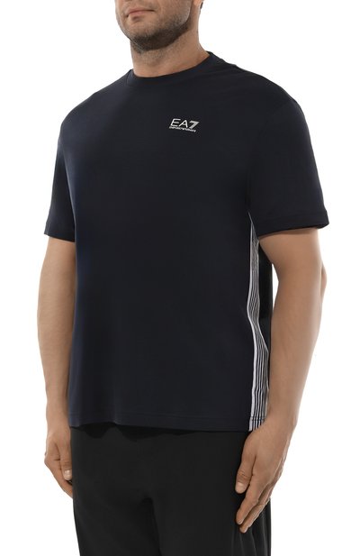 Хлопковая футболка EA7, арт. 6DPT19/PJ0LZ/3XL, фото 3