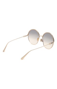 Женские солнцезащитные очки DIOR EYEWEAR золотого цвета, арт. EVERDI0R R1U C0A2 | Фото 4 (Тип очков: С/з; Региональные ограничения белый список (Axapta Mercury): RU, Не проставлено; Нос: Не проставлено)