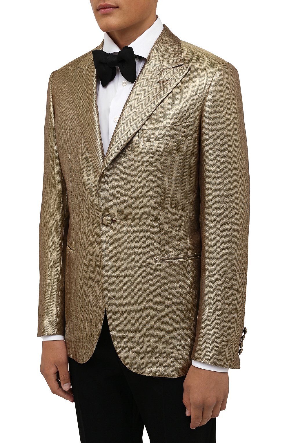 Шелковый пиджак BRIONI, арт. RGGB0L/0140N/VIRGILI0, фото 3