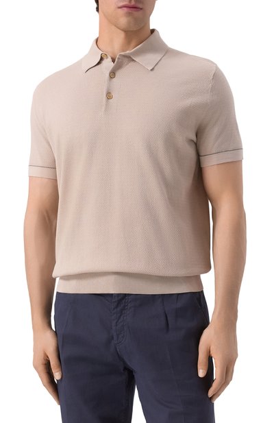 Хлопковое поло BRIONI, арт. UMR200/P0K15, фото 3